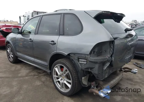 2008 Porsche Cayenne Gts z USA, uszkodzony, nr VIN WP1AD29P68LA72608